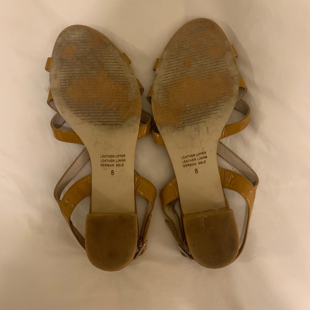 Intentionally blank sandals
